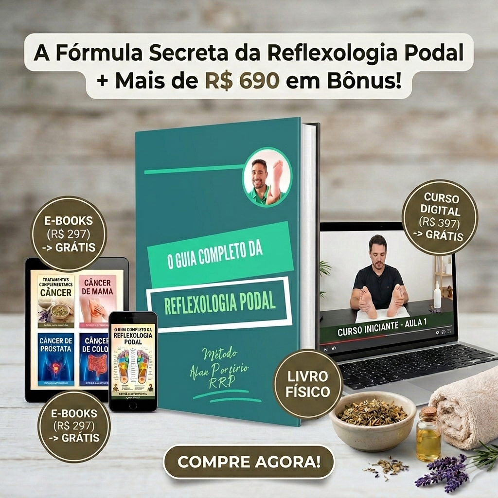Guia Completo da Reflexologia Podal — livro físico